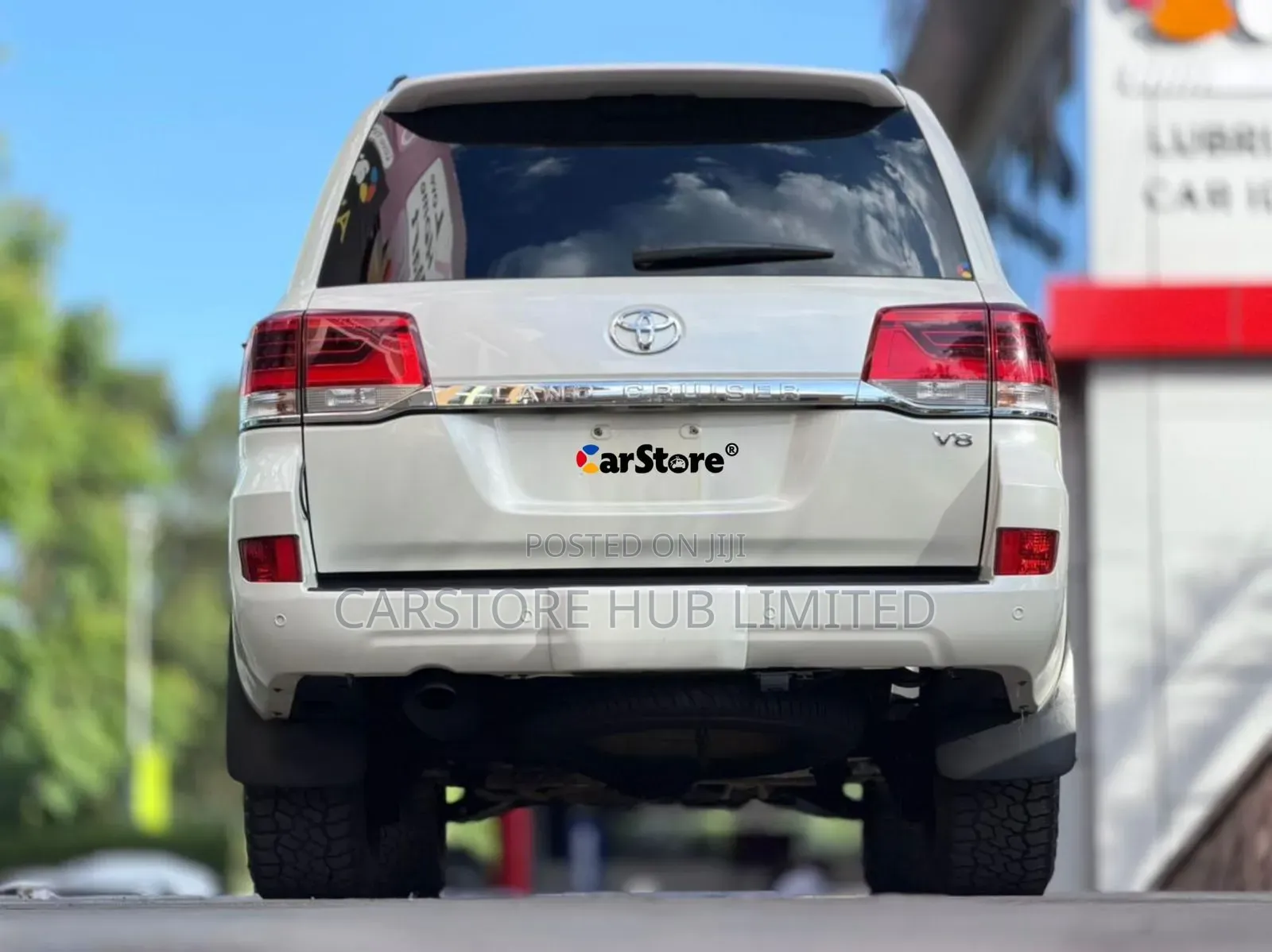 Toyota Land Cruiser 4.5 V8 VXR 2017 White