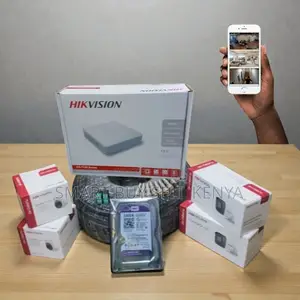 High Performance 4 Hikvision 1080p CCTV Cameras Complete Kit