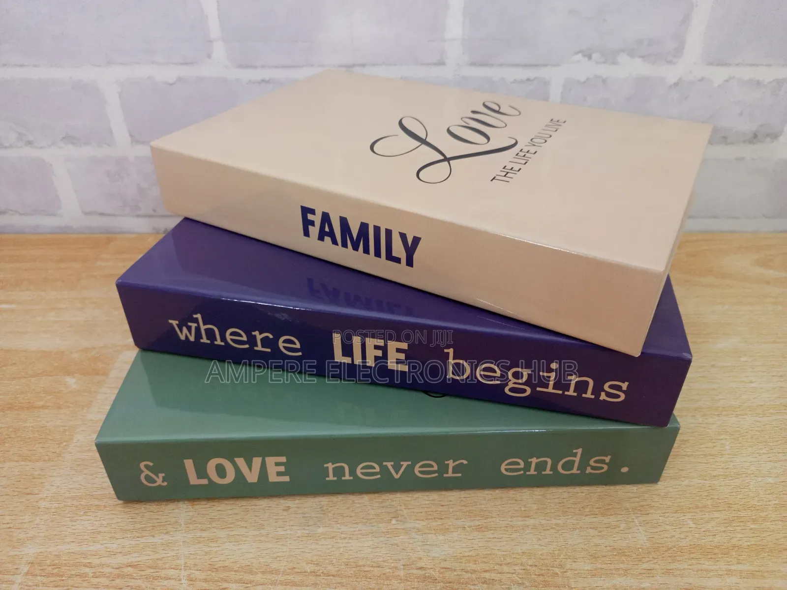 Deco / Dummy Books (Set of 3)