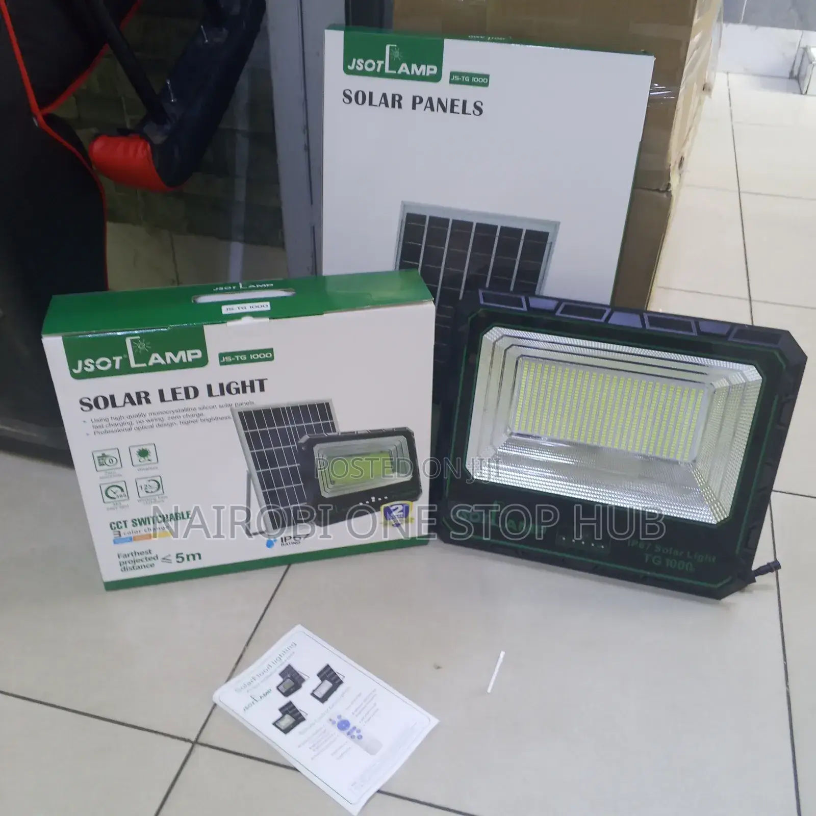 Jsot 1000w Solar Compound Gate Flood Light
