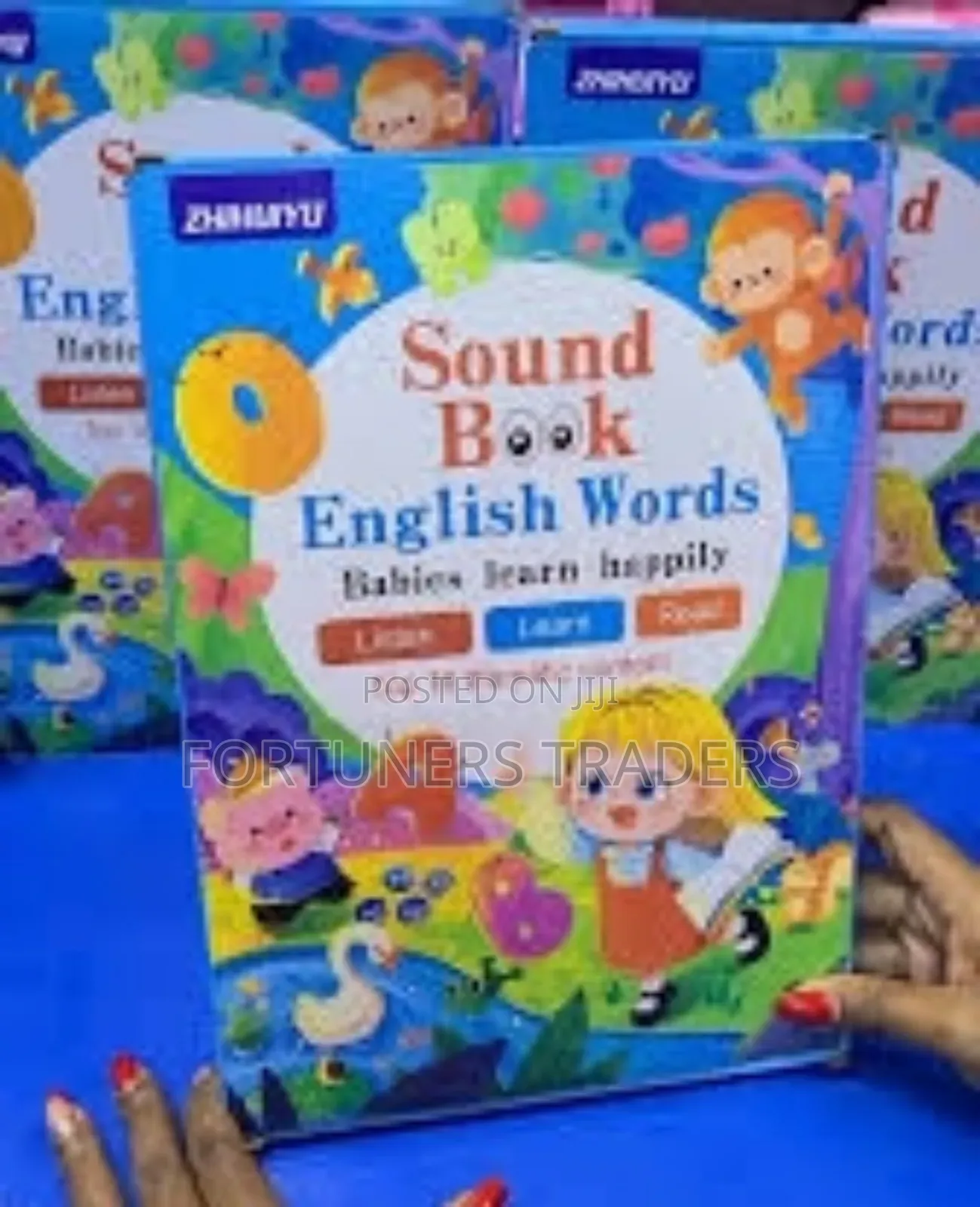 Rechargeable Kids Sound Book English Words