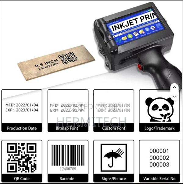 Handheld Inkjet Printer for Food Beverage Industry Leather - main view