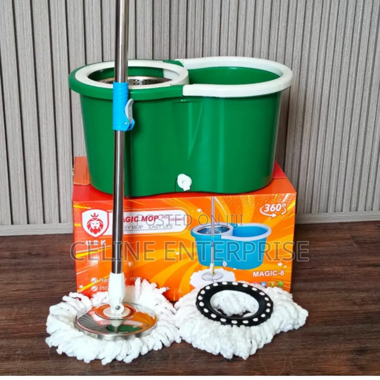 Metallic Spin Mop