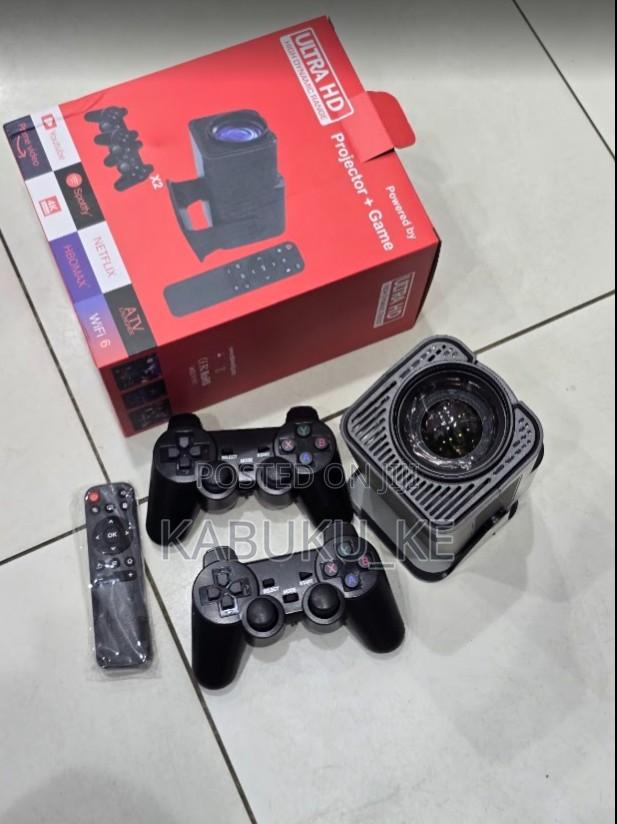 Hy 320 Android 13 Projector With Built-in Gaming Console