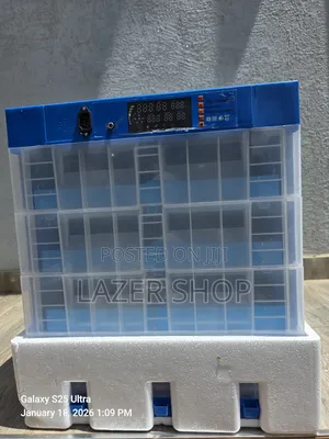 256 Eggs Incubator 
Ac/Dc =