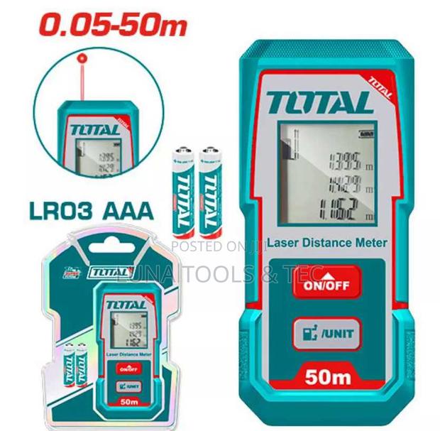 Total Tmt55016 Laser Distance Detector Range:0.05-50m