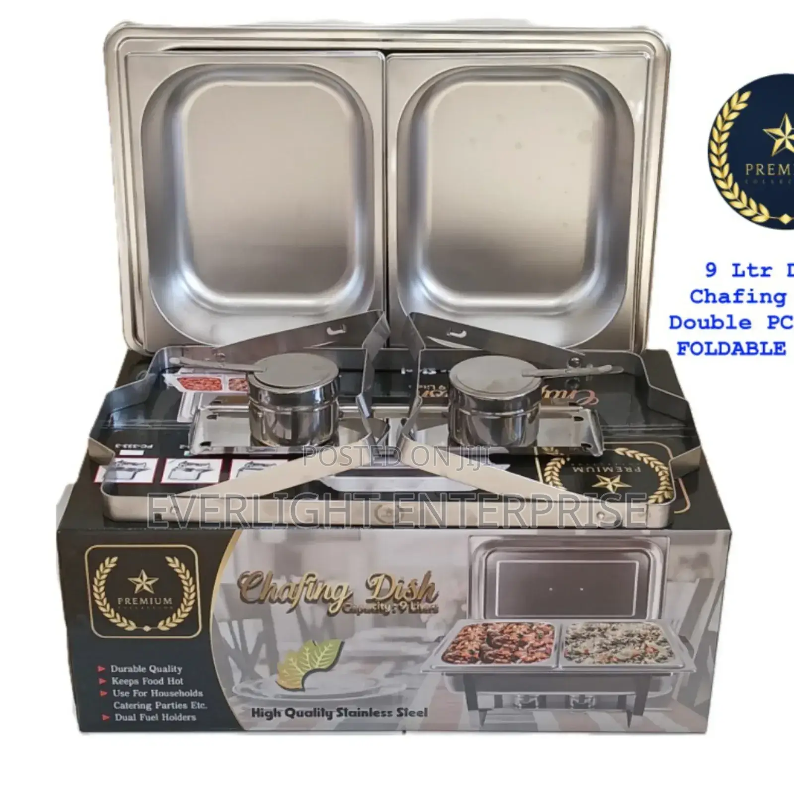 9 LTR Foldable Cheffing Dish