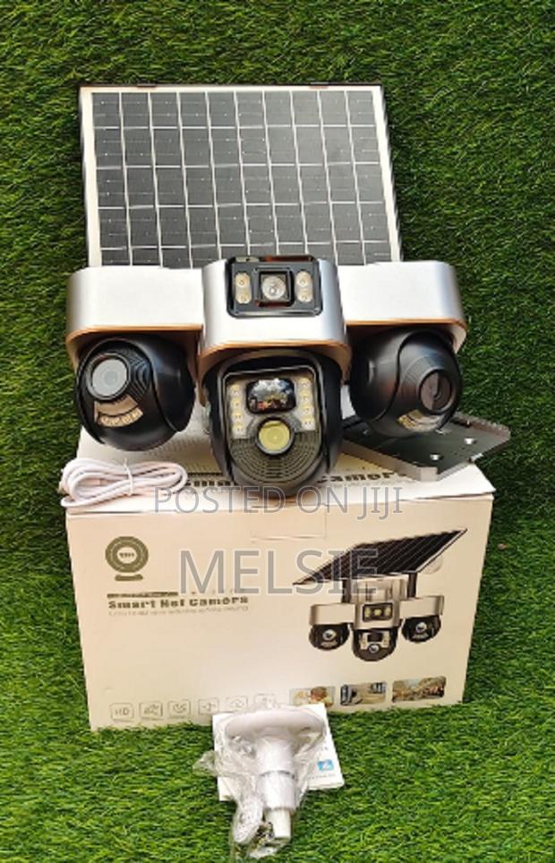 Triple Lens 4g Solar PTZ Camera – Advanced Outdoor Security - main view