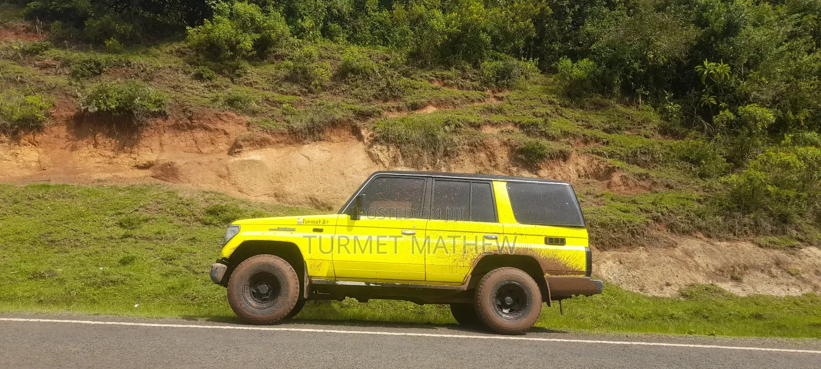 Toyota Land Cruiser Prado 3.0 D 1990 Yellow