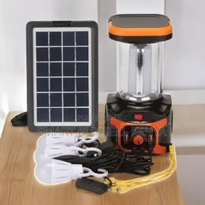 Dat-at 9016b Solar Home Lighting System With Fm Radio Usb Charge