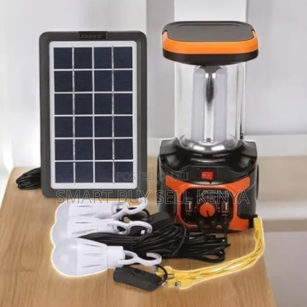 Dat-at 9016b Solar Home Lighting System With Fm Radio Usb Charge