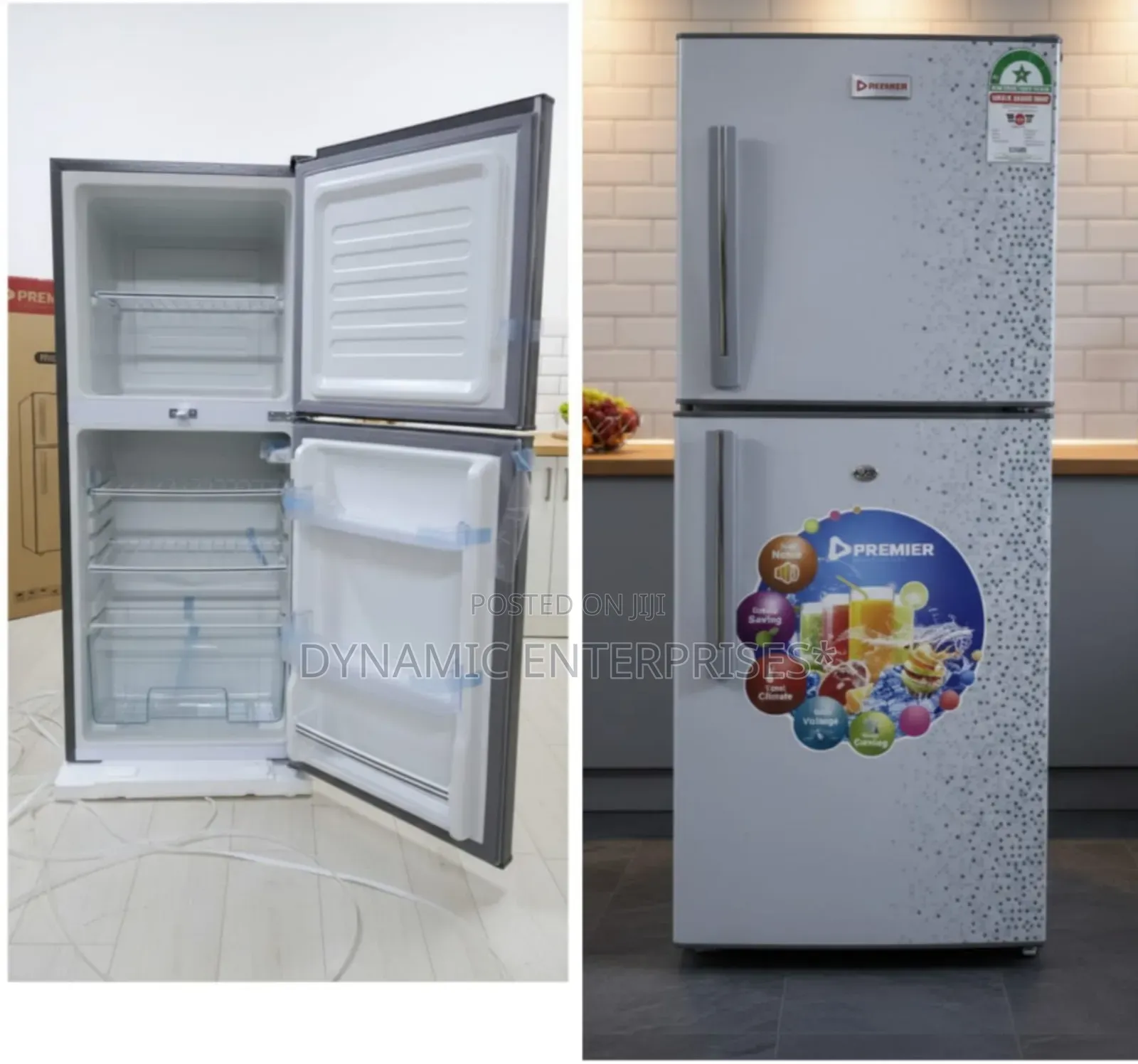 Premier Double-Door Refrigerator