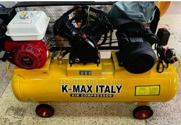 100l Two in 1 One Air Compressor ( Electric/ Petrol) 3hp Motor 7.5hp