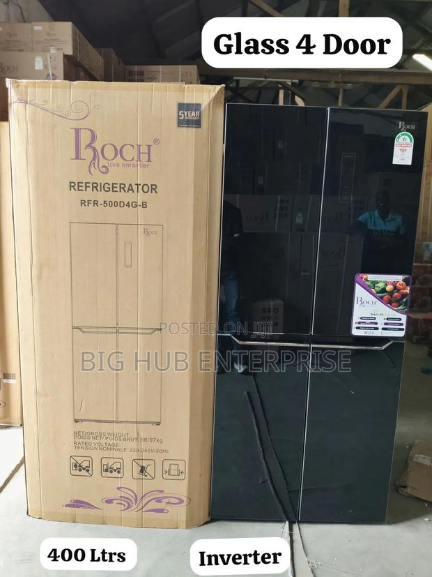 Roch RFR-190s-I Single Door Refrigerator, 150l – Silver - main view