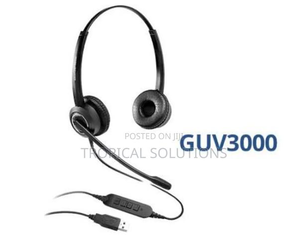 Grand Stream Guv3000 Usb Headset With Usb A - thumbnail 3