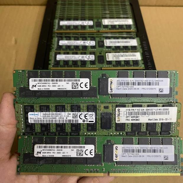 64gb Ddr4 Server Ram – 2133mhz / 2400mhz / 2666mhz