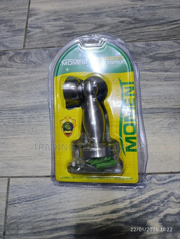 Silver Moment Magnetic Door Stopper - thumbnail 2