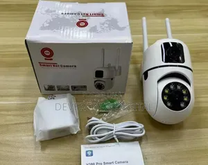 New Model Wall Mounted V380 Dual Lens Wifi Bulb PTZ Camera