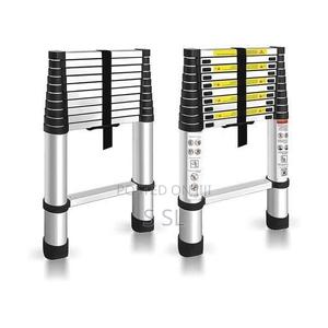4.4m Telescopic Aluminium Ladder Heavy Duty - thumbnail 2