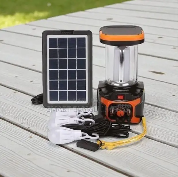 Dat-at 9016b Solar Lighting System With Mp3, Fm Usb Charging