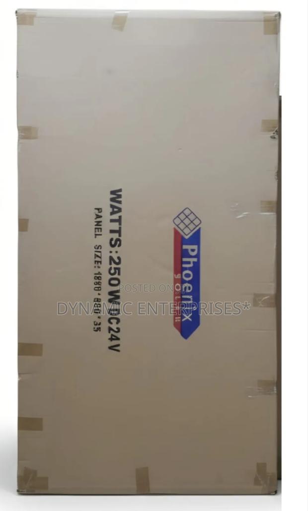 Phoenix 250w Monocrystalline Solar Panel (24v) - main view