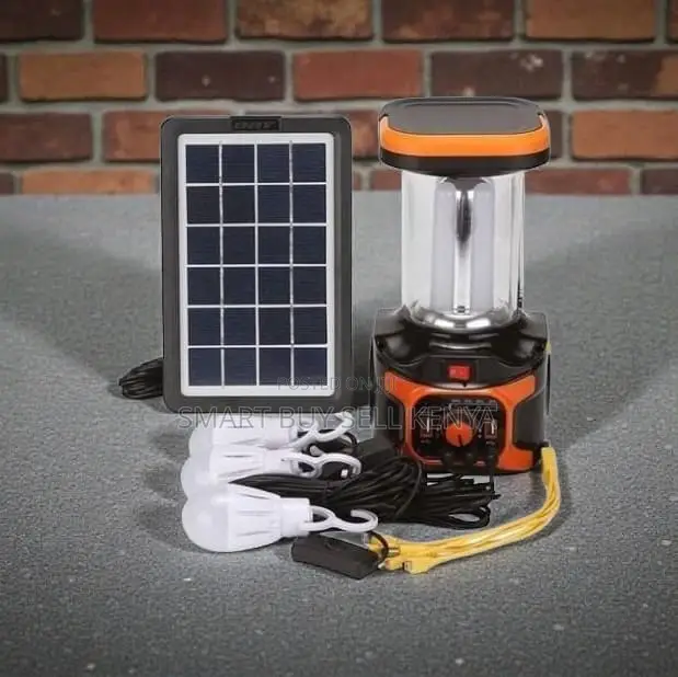 Dat-at 9016b Solar Lighting Kit With Usb Charging Led Bulbs