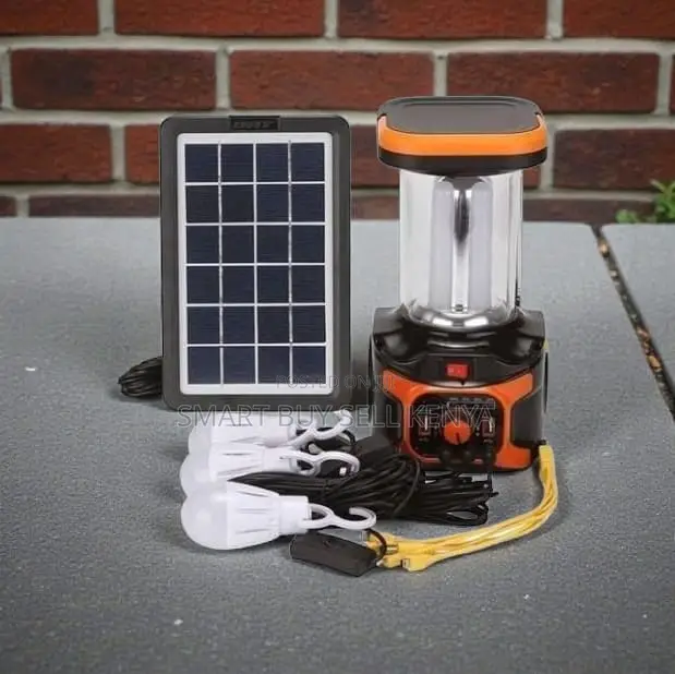 Dat-at 9016b Portable Solar Home System With Fm Radio Mp3