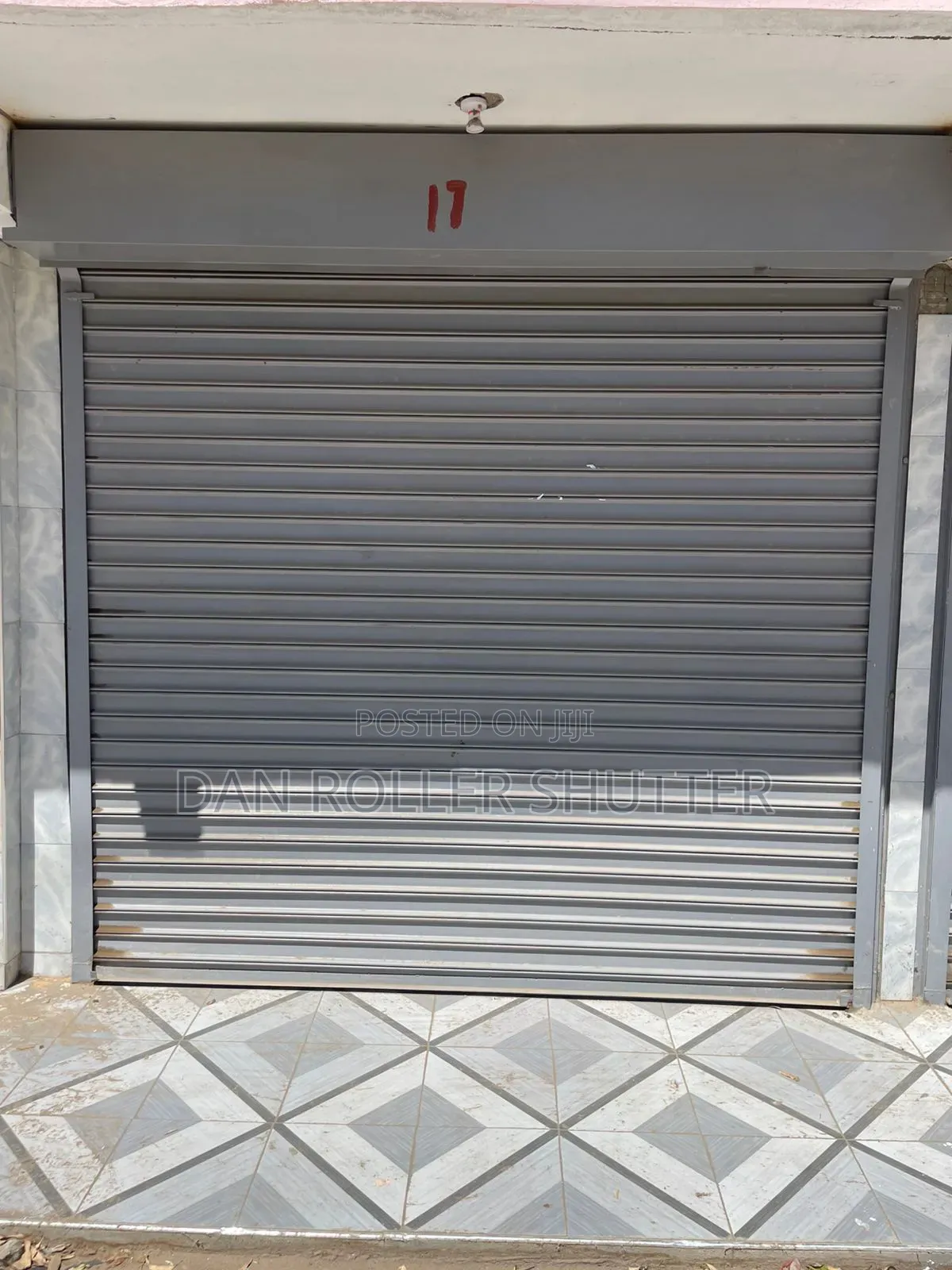 Anti-Theft Manual Roller Shutter