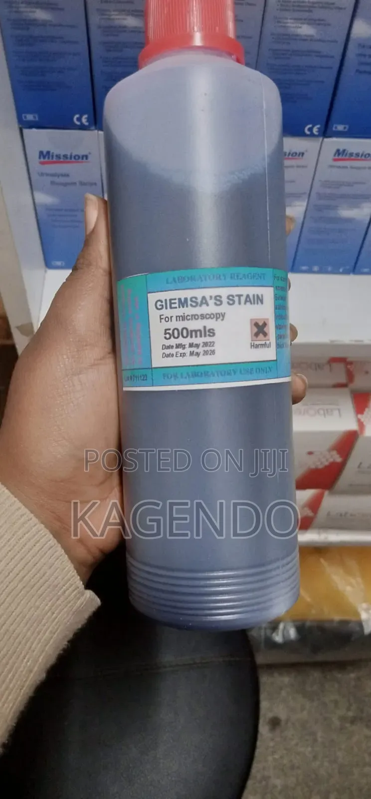 Giemsa Stain 500 Ml – Laboratory Microscopy Reagent