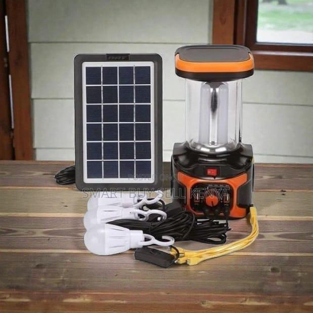 Dat-at 9016b Solar Home Kit With Usb Charging Led Lighting - main view
