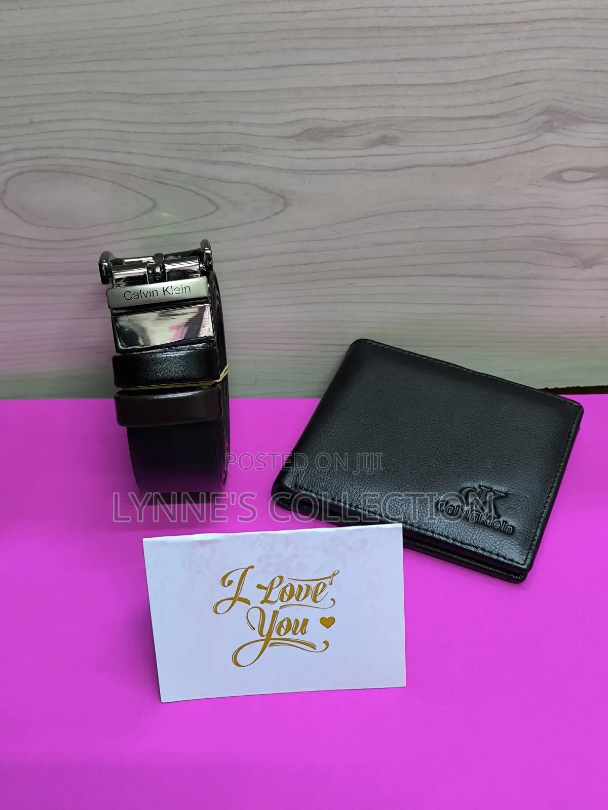 Calvin Klein Boxers, Belt and Wallet