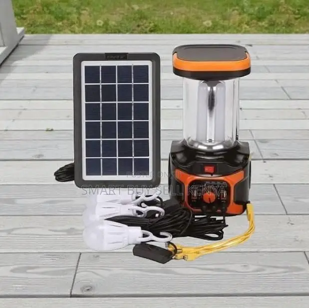 Dat-at 9016b Home Solar Lighting System With Mp3 Player Fm Radio