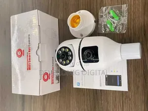 Dual Lense Bulb Camera CCTV Camera