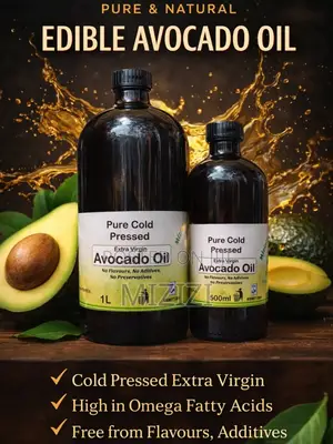 Extra Virgin Edible Cold Pressed Avocado Oil