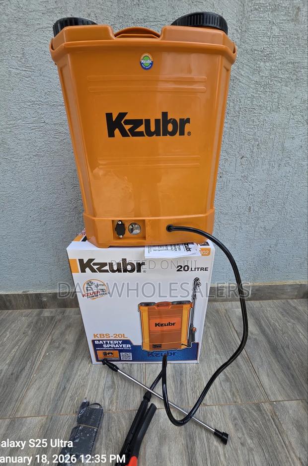 20 Liters Kzubar Cordless Knapsack Sprayer - main view
