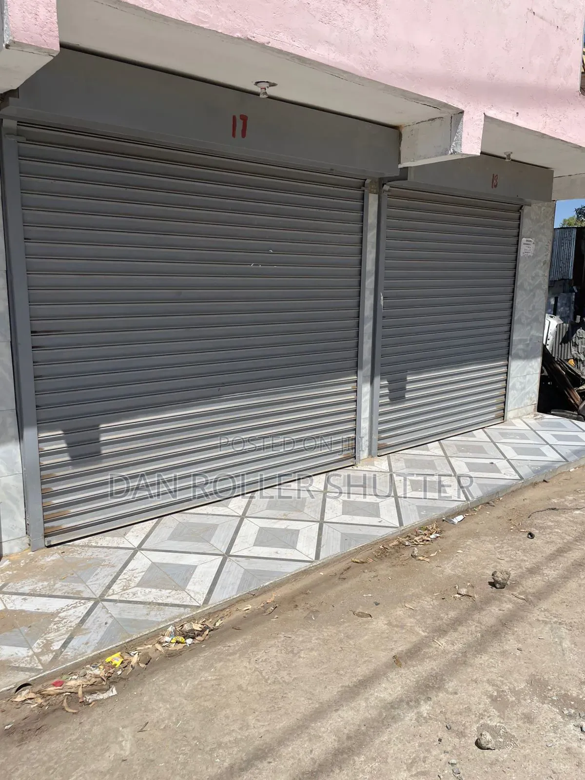 Custom Size Manual Roller Shutter