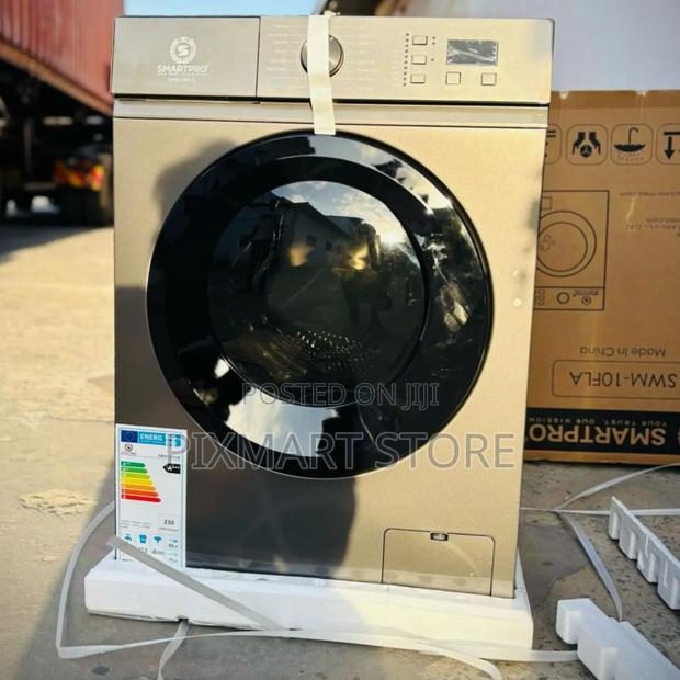 Smartpro 8kg Front Load Washing Machine – Wash Spin - main view