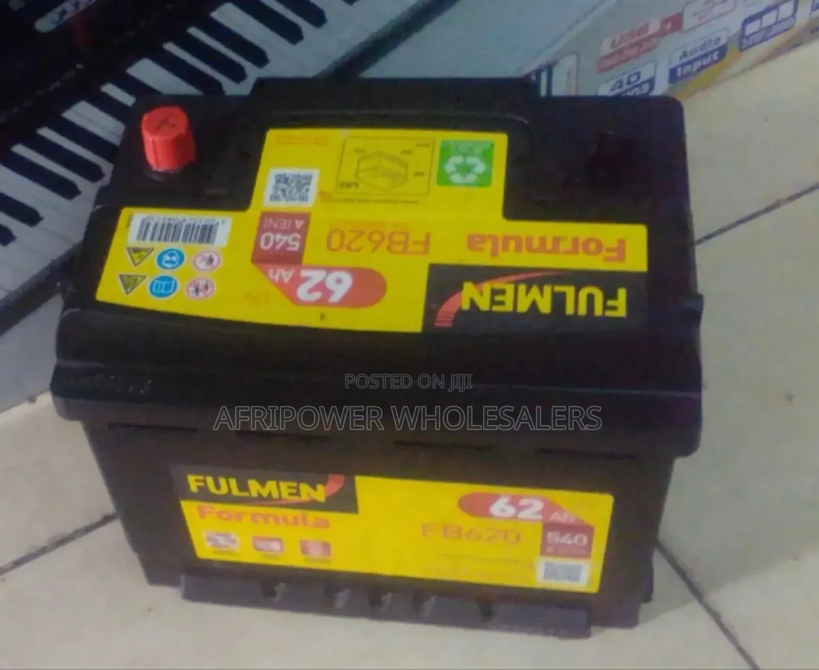 Fullmen Formula Din 66 Car Battery Mf