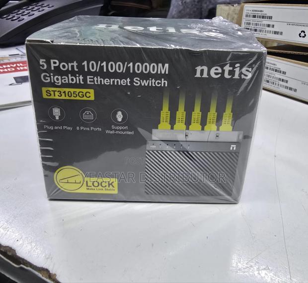 Netis St3105gc 5 Port Gigabit Switch
