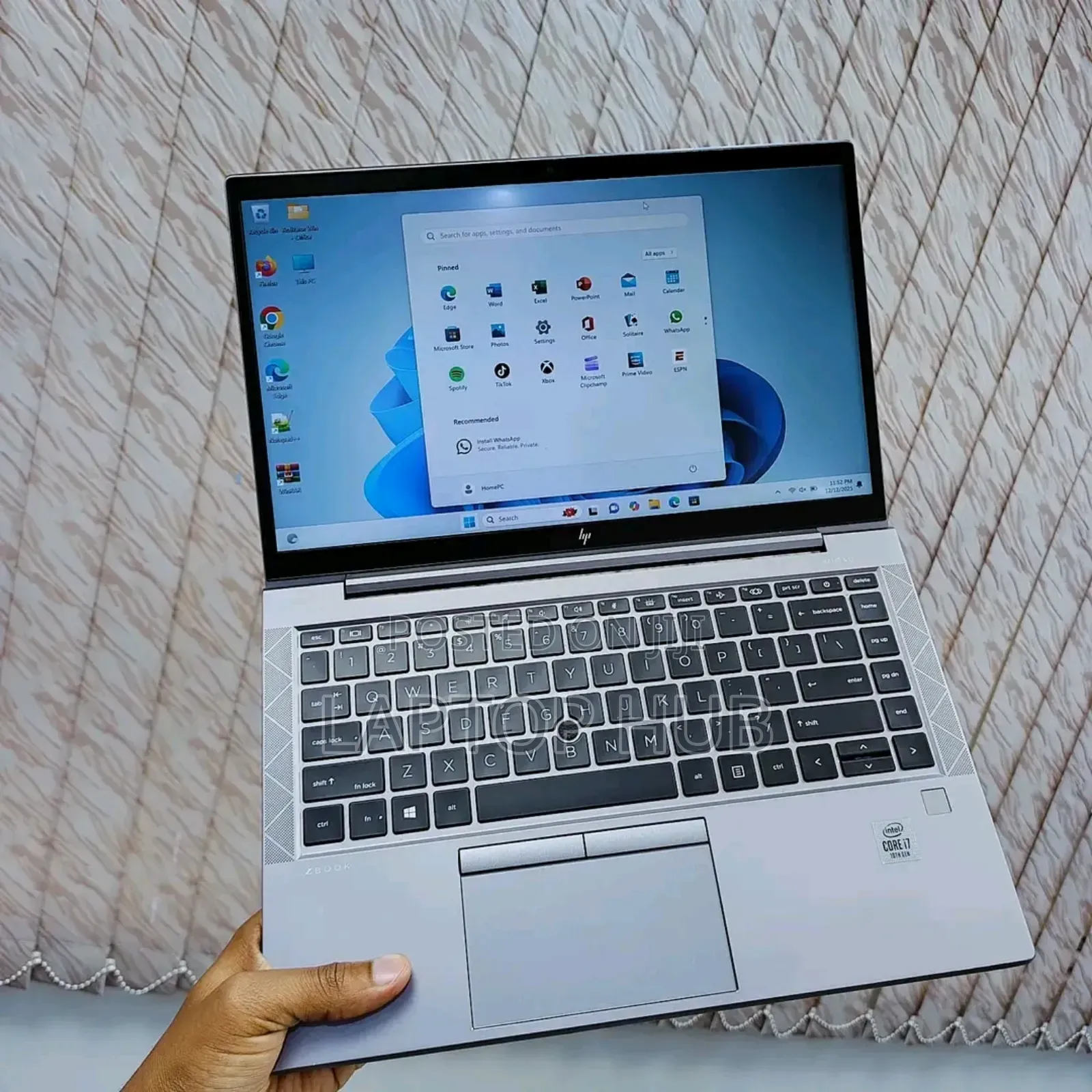 Laptop HP ZBook 14 16GB Intel Core I7 SSD 512GB