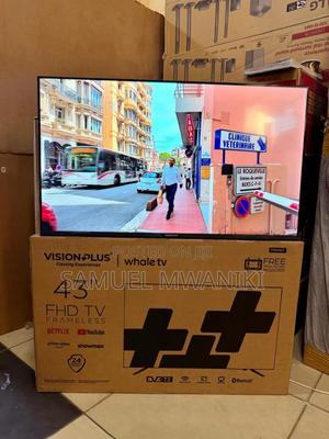 Vision Plus 43′′ Android FHD 1080p Tv Frameless Free Wall Bracket. - main view