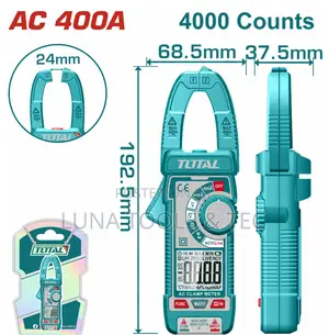 Total Tmt762001 Digital Ac Clamp Meter 400a
