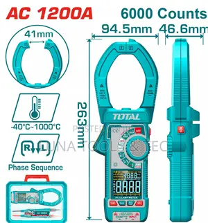 Total TMT Digital Ac Clamp Meter 1200a