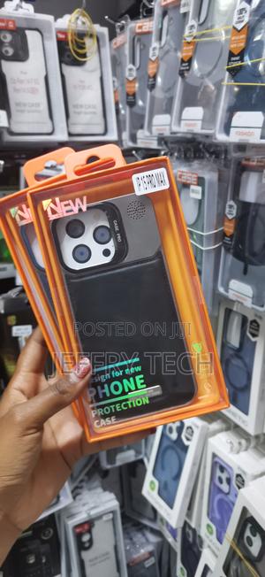 Aeroflex Aluminium Pu Leather Case Compatible for iPhone 15 Pro Max - thumbnail 2