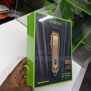 Oraimo Shaving Machine,Gold With Four Guided Combs