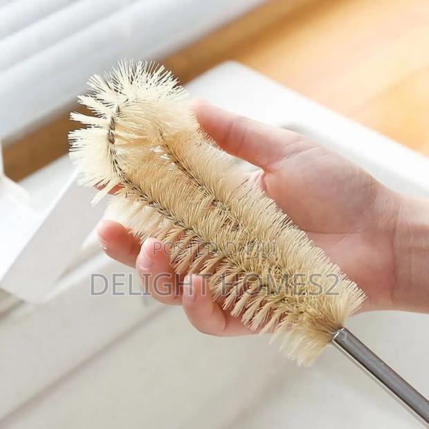 4 PCS Long Wooden Handle Bottle Brush Cleaner-Nje - thumbnail 4