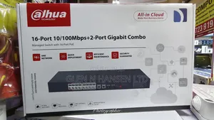 Dahua Managed 16 Port Poe Switch