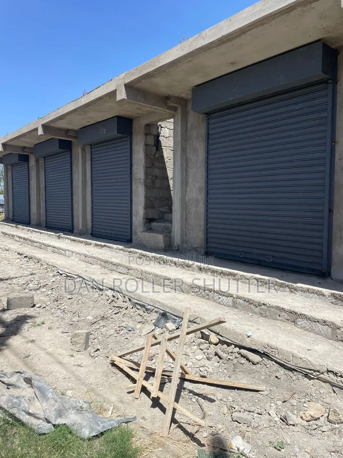 Custom Fabricated Roller Shutters
