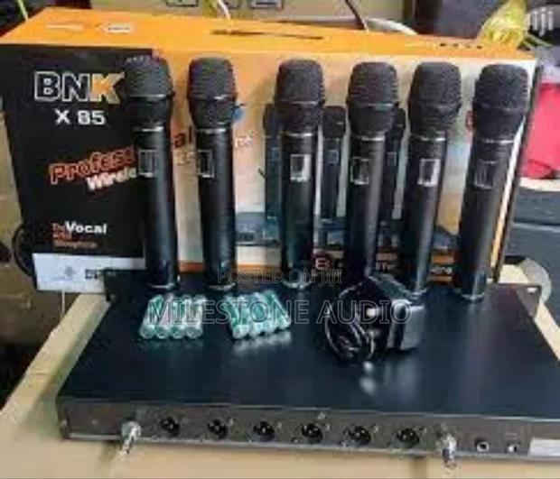 New BNK X85 -6in 1 Wireless Microphone in Kenya - main view