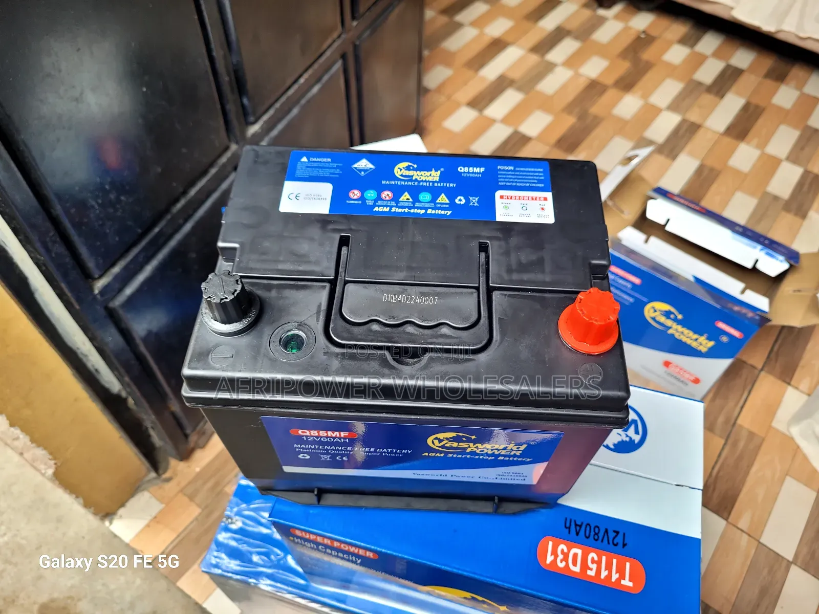 Vasworld Power Q85 Efb Istop Start - Stop Battery